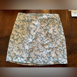 Flower Mini Skirt